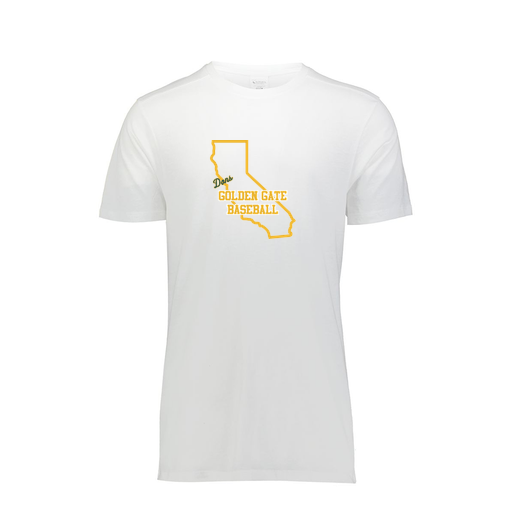 [FTSCUBWH-YS-LOGO1] Decker Youth Tri-Blend T-Shirt - Short Sleeve (Youth S, White, Logo 1)