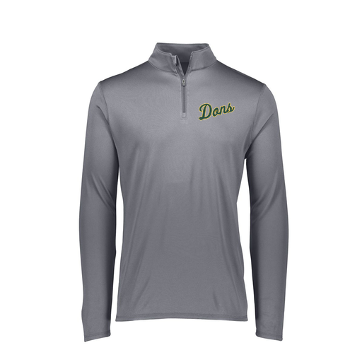 [FTLQFLGY-FAXS-LOGO2] Decker Women's Flex-Lite 1/4 Zip Shirt (Female Adult XS, Gray, Logo 2)
