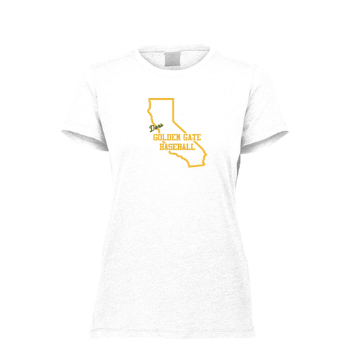[FTSCUBWH-FAXS-LOGO1] Decker Women's Tri-Blend T-Shirt - Short Sleeve (Female Adult XS, White, Logo 1)