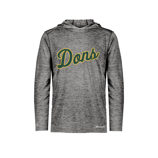 [FOLHCGBK-AS-LOGO2] Decker Men's Charge Hoodie (Adult S, Black, Logo 2)